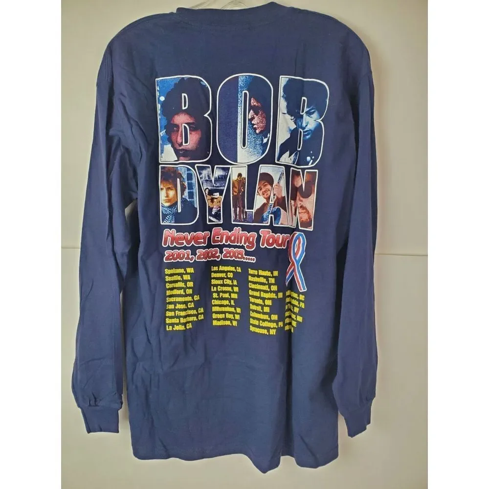 Dylan Navy Long Sleeve Tee with Graphic - Picture 2 of 6